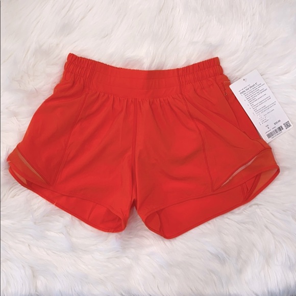 🍑 Hotty Hot short Hot Sunset sz: 4 4" NWT🍑 - Picture 1 of 5